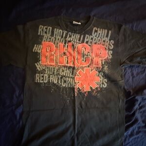 Hanes Heavyweight Red Hot Chili Peppers Graphic Band Tee